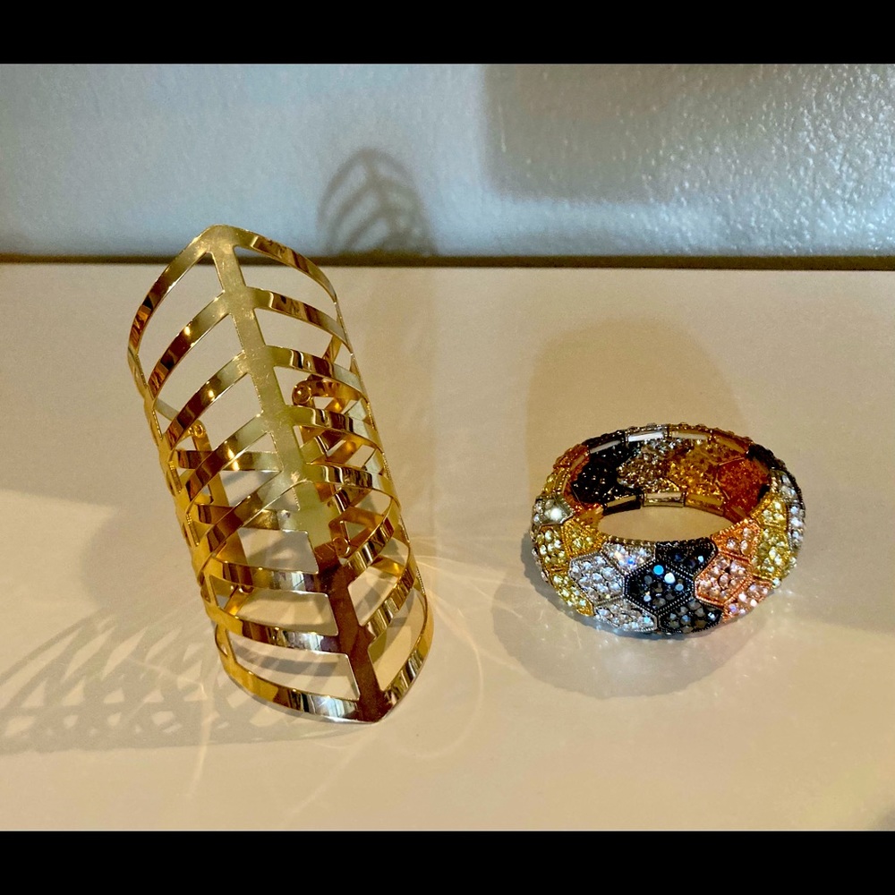 Gold bracelet bundle